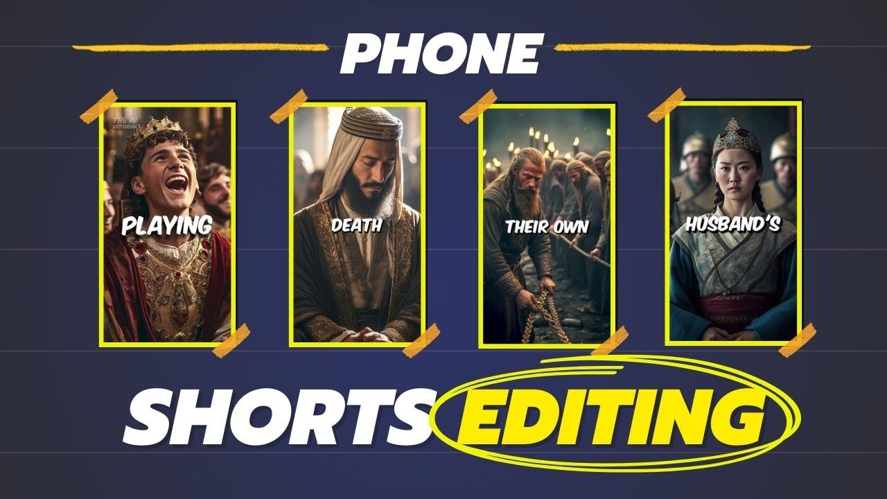 🤔How to Make Historical Shorts Like @stellarsagas [Full Course]