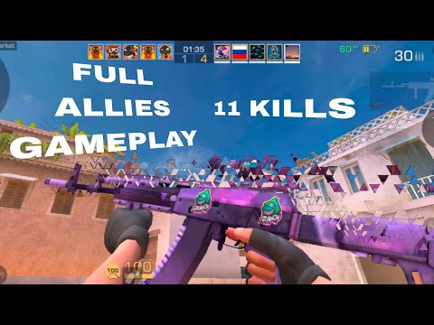 STANDOFF2| Full Allies Match Gameplay ‼️😮‍💨| NIGHTMARE UPDATE VIVO V20 0.30.4