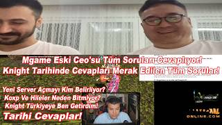 Yahel - Mgame Eski Ceo'su Yayına Konuk Olup Tüm Soruları Cevaplıyor! T