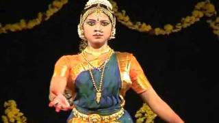 preview picture of video 'Bharatanatyam by  Sneha Narayan, Disciple of Sri. P Praveen Kumar, Chithkala School of Dance.'