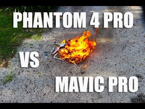 DJI PHANTOM 4 PRO VS DJI MAVIC PRO - MDB 133