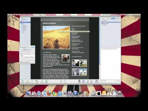 Como publicar una pagina web en iWeb