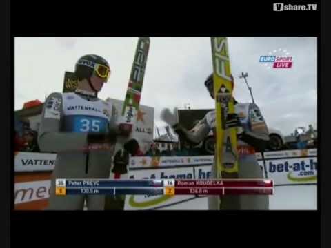 Peter Prevc vs Roman Koudelka Ga Pa 2012