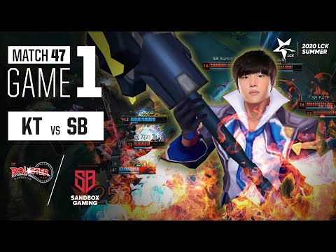 kt vs SB | Match47 Game1 H/L | 2020 LCK Summer