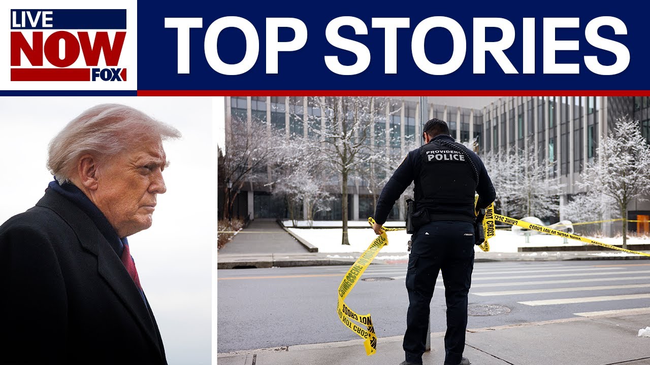 LIVE NEWS: Brown University shooting person of interest in custody, Hanukkah mass shooting & more