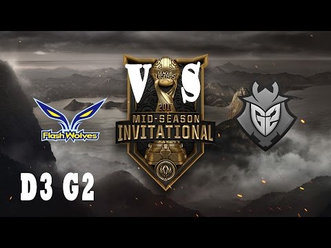 G2 vs FW | MSI 2017 Group Stage, Day 3, Game 2 (Highlights)