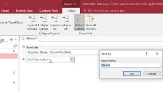 Microsoft Access Project | Disable SHIFT KEY  Avoid Hackers from skipping startup options   SECURITY