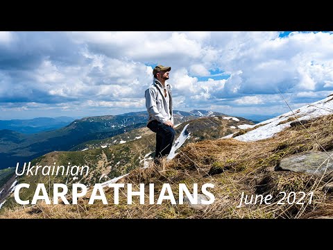 Ukrainian Carpathians. Hoverla. June 2021.