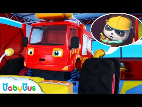Capa de O Caminhão de Bombeiro Tem Uma Missão🚒 | 🔥 Super Carro | Historinhas e Músicas Infantis | BabyBus