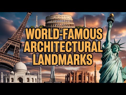 World-Famous Architectural Landmarks 🌍 | Icons of Global Architecture