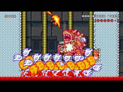 Super Metroid Boss Rush ⚡️ by Adell ⚡️ SUPER MARIO MAKER Raw GAMEPLAY