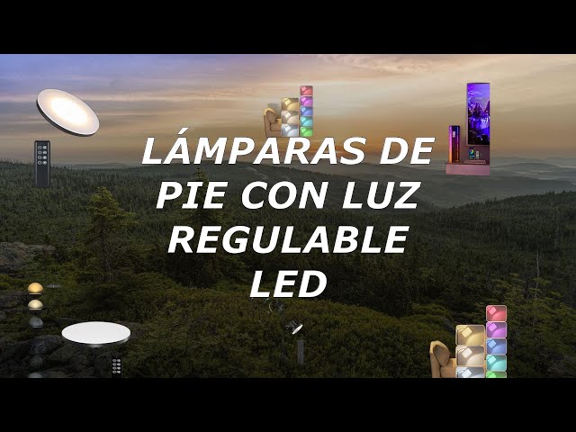 Vídeo relacionado con Qazqa Moderno Lámpara de pie de bronce con lámpara de lectura con LED y atenuador - Diva 2 Acero Redonda/Alargada Incluye LED Max. 1 x 18 Watt