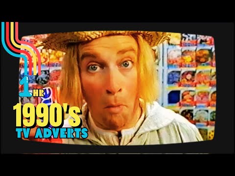 One Hour Of 1990s TV Adverts UK Television Commercials 90s Retro Ads Compilation