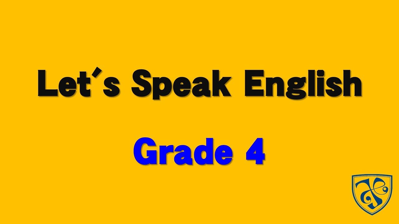 Let's Speak English Grade 4