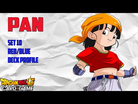 Set 10 Red/Blue Pan Deck Profile