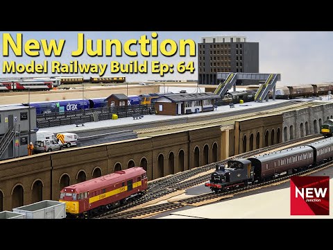 New Junction Model Railway EP 64 - Retaining Walls and Level Crossings!