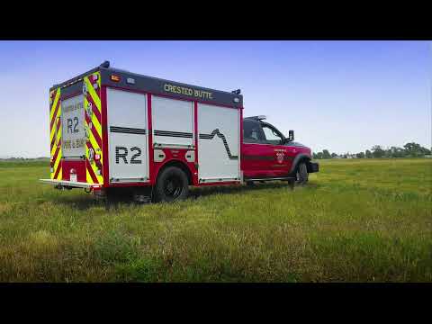 Crested Butte Fire Protection District Light Rescue Fire Truck