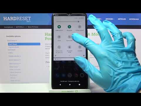 How to Turn On Auto Rotate Screen on MOTOROLA MOTO E7I POWER - Activate Auto Rotate Screen
