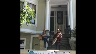 Willie &amp; Allie play Crazy as a Loon by John Prine at SF Porchfest