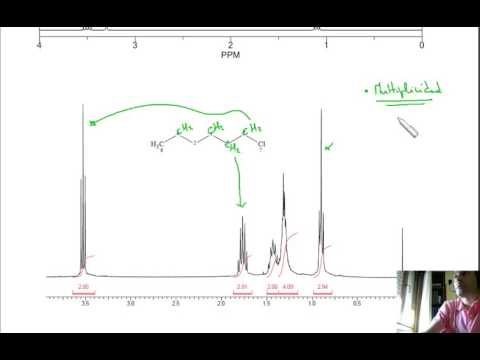 NMR-1. What information does a nuclear magnetic resonance (NMR) spectrum give us?