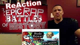 ERB Ross vs Picasso Epic Rap Battle ReAction