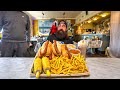 I ORDERED THE HOTDOG CHALLENGE THAT NOBODY COULD BEAT AT A CAFE IN WALES BeardMeatsFood