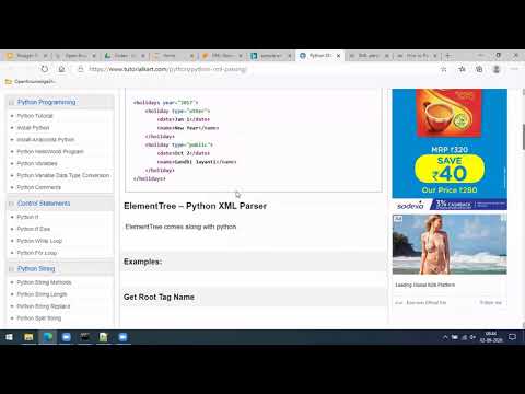 Parsing Xml Files Python For Data Science Tutorial Open Knowledge Share