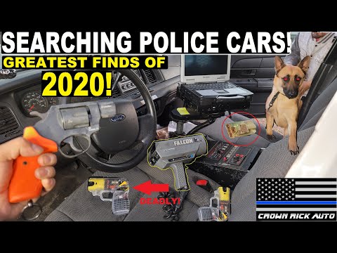 Searching Police Cars Greatest Finds of 2020! | Crown Rick Auto