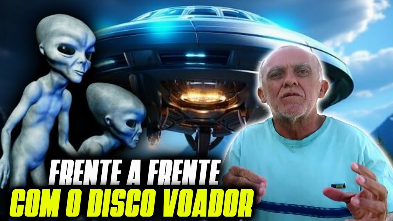 MORADOR CORAJOSO FICOU FRENTE A FRENTE COM DISCO VOADOR POUSADO NA BEIRA DA ESTRADA 👽😳