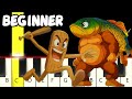Brainrot Anime Opening Easy Piano Tutorial Beginner