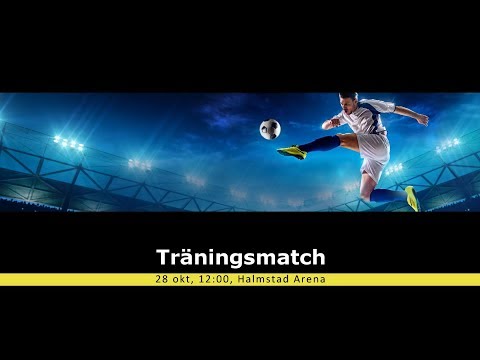 Träningsmatch mot Halmstad BK