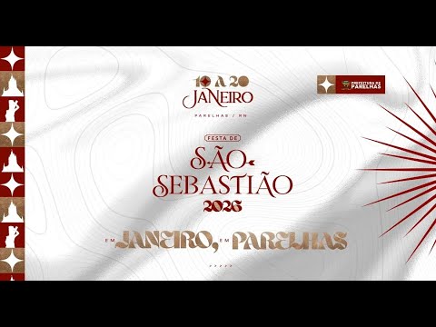 Xand Avião, Fernandinha e Yahoo | Festa de São Sebastião em Parelhas/RN 2026