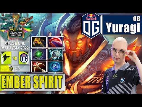THUNDER vs OG | YURAGI EMBER SPIRIT CARRY ANA LEGACY | ESL ONE MALAYSIA 2022 Dota 2 Highlights