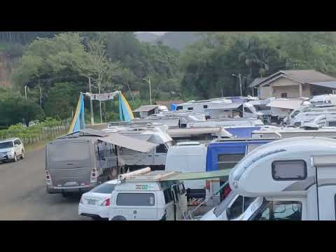 Primeiro encontro Nacional de Motorhome em Benedito Novo SC.