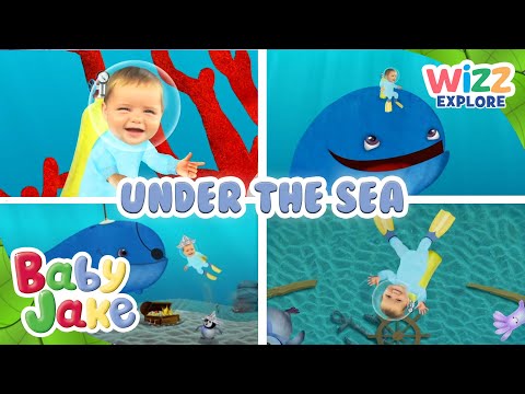 @BabyJakeofficial  - Exploring the Ocean! 🐳🪸🌊  | Summer Compilation | @WizzExplore