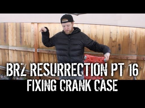 BRZ Resurrection Pt 16 - Fixing Cracked Crank Case