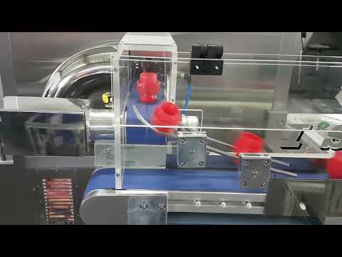 100% Quality Control Vision Inspection- Large Plastic Cap & Closure Cylindrical Part w/ Separation