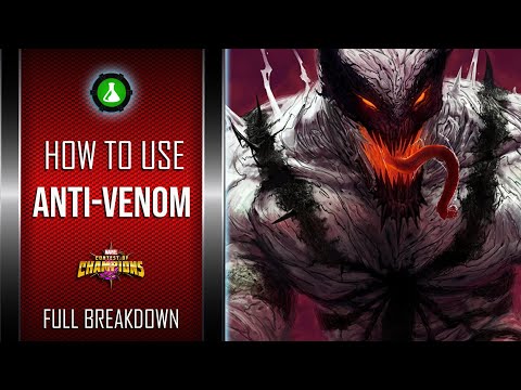 How To Use ANTI-VENOM Easily | Utilities & Damage | Full Breakdown | Marvel Contest Of Champions