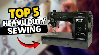 Best Heavy Duty Sewing Machine 2025 | Top 5 Rated Picks