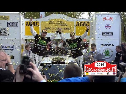 ADAC-3-STÄDTE-RALLYE 2016 - Bericht und Interviews im Ziel