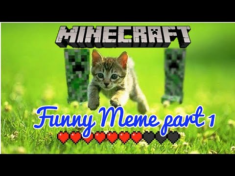 Minecraft funny memes part 1