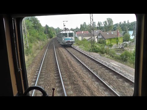 En cabine d'un Z 5300 entre Melun et Héricy