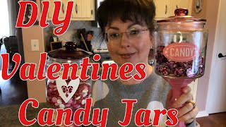 Dollar Tree & Target Dollar Spot Diy Valentines Candy Jars 2020