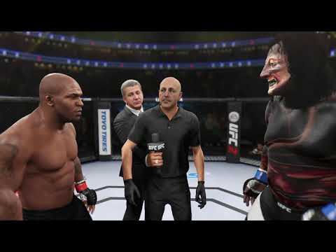 Mike Tyson vs. Black Rakshasa - EA Sports UFC 2 - Boxing Stars 🥊