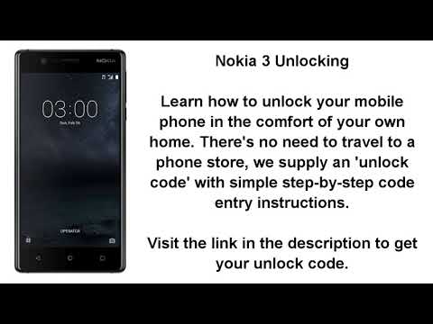 Unlock Nokia 3 - SIM Network Unlock PIN