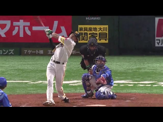 【3回裏】6月も飛ばします!! ホークス・柳田の13号2ラン!! 2018/6/1 H-DB