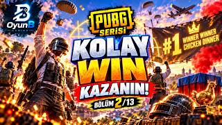 PUBG’de Kolay Win Nasıl Alınır? 🏆 İşe Yarayan Hamleler | PUBG Serisi #2