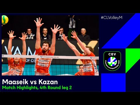 CLVolleyM | Greenyard MAASEIK vs Zenit KAZAN Match Highlights