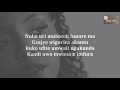 Akantu By Knowless Social Mulla Official Lylics Video