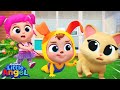 Baby John Pretends To Be A Dog Little Angel Kids Songs Nursery Rhymes